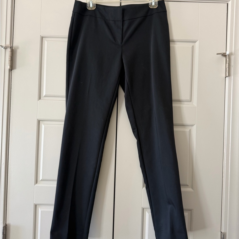 Ann Taylor Classic Black Womens Straight-Leg Pants